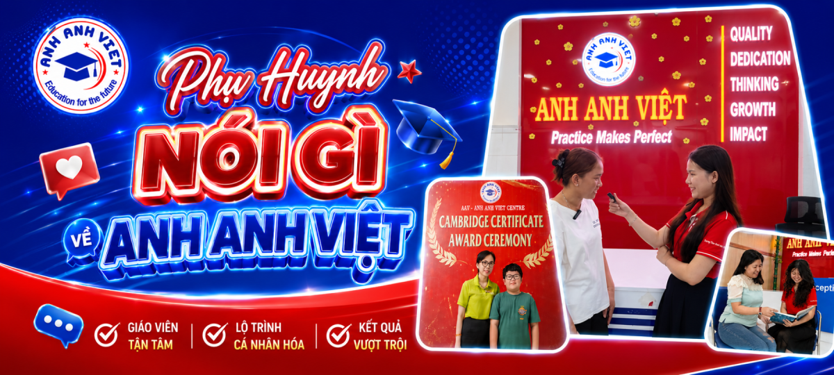 TRUNG TÂM NGOẠI NGỮ QUỐC TẾ ANH ANH VIỆT 