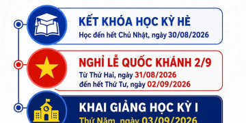 🇻🇳 AAV THÔNG BÁO KẾT KHÓA HÈ – NGHỈ LỄ QUỐC KHÁNH 2/9 – KHAI GIẢNG HỌC KỲ I 🇻🇳